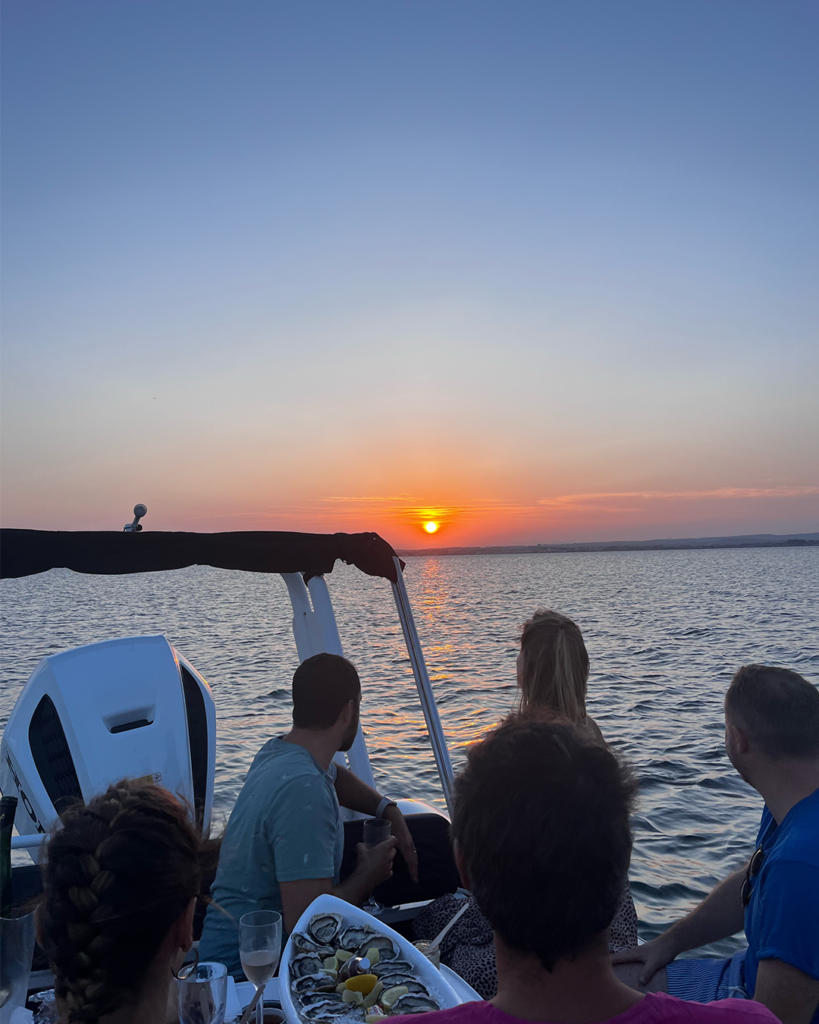 bateau etang de thau