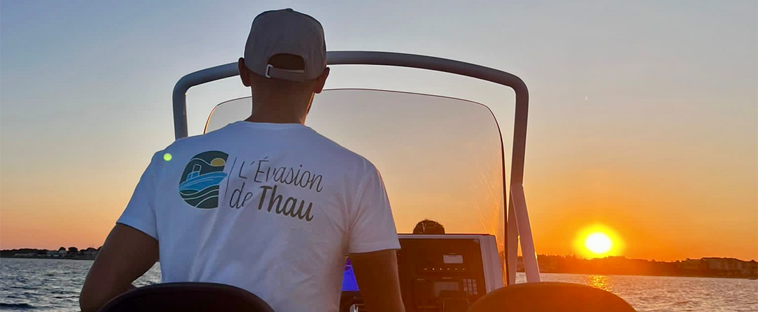 bateau etang de thau sete